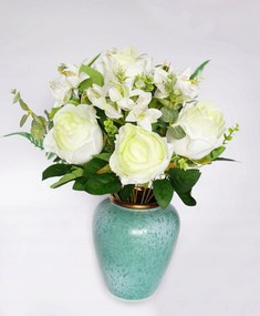 Rózsacsokor Rózsák művirág Krém nád Virág ág Nagy