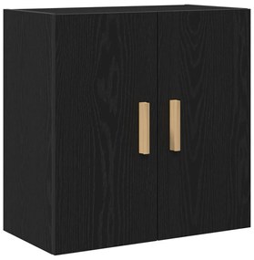 Fekete Áfonyás Fali Szekrény - 60x30x60 cm, Műszálas Fából Készült