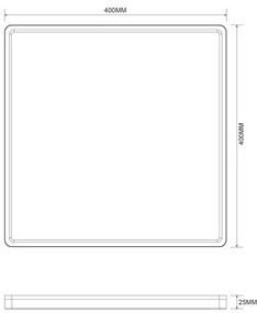 Zuma Line MS748400S-3-GD - LED Dimmelhető lámpa BOVE 50W/230V 3000/4000/5500K arany