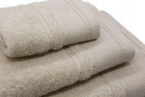 Törölköző 30x50cm Faith Premium Design Beige Szín