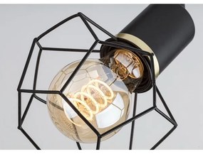 Rabalux 71067 - Spotlámpa FRAN 3xE27/40W/230V fekete