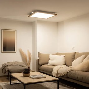 Brilagi - LED Mennyezeti lámpa SLIMFRAME WOOD LED/58W/230V 64x64 cm barna