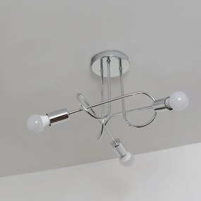 OXFORD felületre szerelhető csillár 3xE27/15W/230V fényes króm