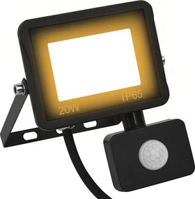 vidaXL meleg fehér fényű szenzoros LED reflektor 20 W