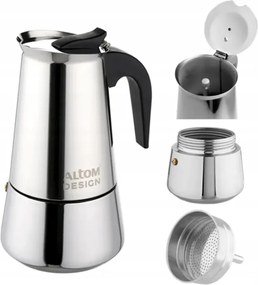 Acél kávéfőző 300 ml Altom Design