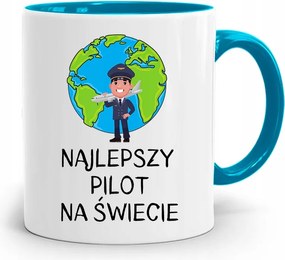 Távirányítós Kék Bögre Születésnapi Ajándék fényképes nyomtatással