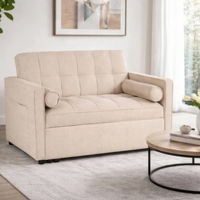 Dönthető, alvófunkciós fotel corra bézs, fotel