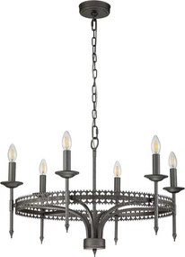 Elstead Lighting CROWN CROWN6 Csillár 6x60W/E14