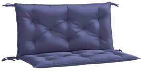 2 db tengerészkék oxford szövet kerti padpárna 100 x 50 x 7 cm