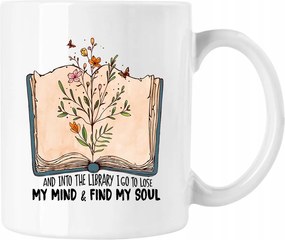 Bögre Könyv Művészet Szeretőnek 3 Fehér 330ml