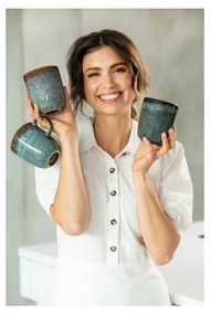 Like Lave türkiz-barna agyagkerámia bögre, 400 ml - Villeroy &amp; Boch