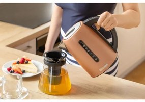 Sencor - Gyorsforraló hőmérséklet-szabályozással, 1,7 l, 2150 W/230 V, réz