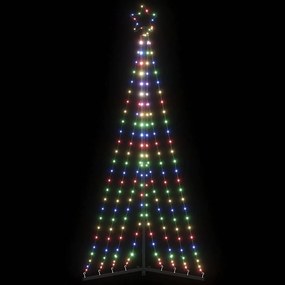 színes LED karácsonyfa 339 LED 187 cm