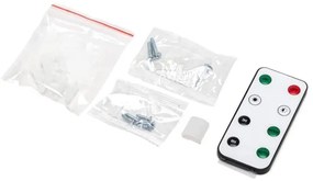 Aigostar - LED dimmelhető napelemes szalag 5W 3,2V 5m 2700K IP65 + távirányító