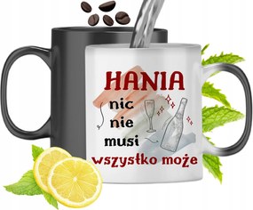 Mágikus Bögre Hani Fekete Színváltós, fényképes nyomattal