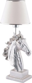 Horse - White, Silver