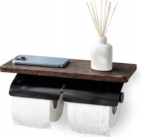WC-papír tartó polc 2 tekercs telefontartó polc Modern