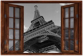 Poszterek 60x40 Eiffel-torony alulról
