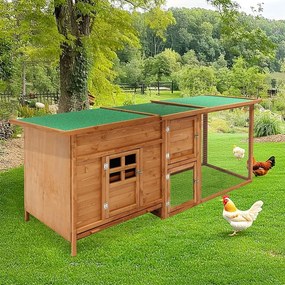 Avenberg IRIS Tyúkól 215 x 65 x 80 cm barna