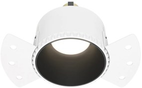 DL051-01-GU10-RD-WB Share Alumínium Süllyesztett Lámpa Fekete Színű 1 x GU10 10 W IP20