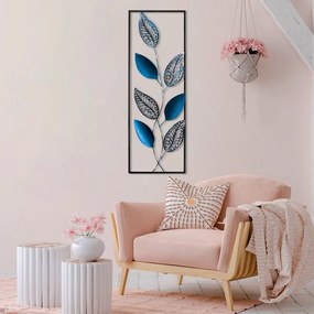 Leaf fém fali dekoráció, 32×90 cm – TR930DYU1236