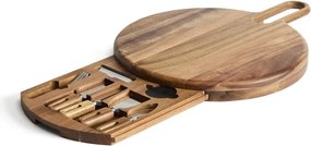 Fa vágódeszka sajtokhoz 46 x 36 cm Blera – Kave Home