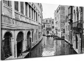 Velence Vászonkép Fekete-fehér kilátás 120X70