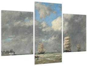 Kép - Eugène Boudin, Le Havre, reprodukciók (90x60 cm)