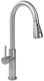 Konyhai csaptelep Rea Nest Brush Steel