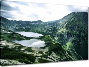 Vászonkép 120x80 Tátra Völgy 5 tó