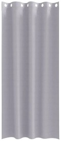Függönyök függönyökkel 2 pcs Fém szürke 260x140cm Poliészter