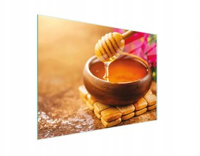 Üveg Vágódeszka 30x22 Méz Edzett Üveg