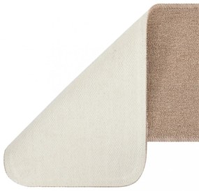 15 db bézs négyszögű csúszásmentes lépcsőszőnyeg 75 x 20 cm