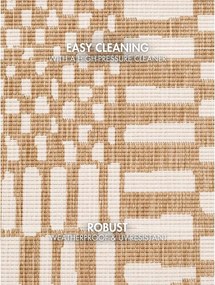 Krémszínű-natúr színű kültéri-beltéri szőnyeg 120x170 cm Haringey Barkham – Ted Baker