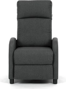 Polohovací křeslo, šedá, látka, TV-W3397 GREY2