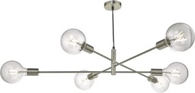 Dar Lighting ALANA ALA0646 Függőlámpa 6x60W/E27 IP20