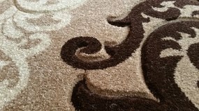 Impulse modern bézs bordó Szőnyeg