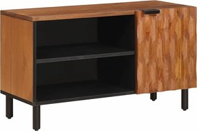 vidaXL TV szekrény Akácbarna felület 80 x 33 x 46 cm Tömör Mangófát