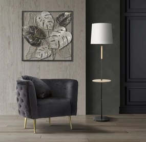 Fotel bucarest fekete 76x74x71cm