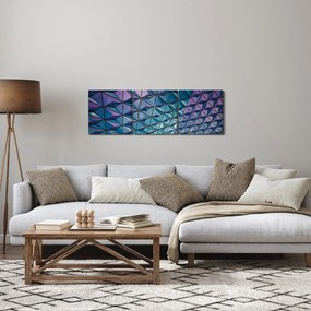 Kép-szín struktúra (órával) (90x30 cm)