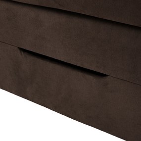 Boxspring ágy, 200x200, barna, APRIL