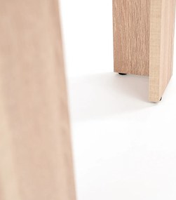 Leon 4+1 étkező garnitúra sonoma tölgy-bézs