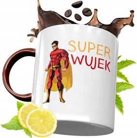 Bordó Bögre Bácsinak Születésnapi Ajándék fényképes nyomtatással