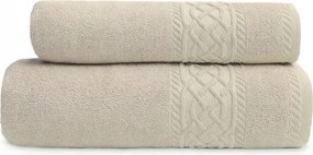 Sydney pamut törölköző 50x90 homokszínű