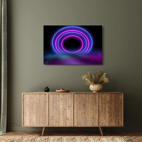 A színes körök képe (90x60 cm)