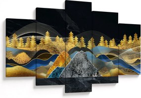 Kép - Arany hegyek (150x105 cm)