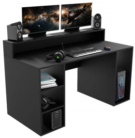 Gamer PC asztal Endechor (fekete). 1054994