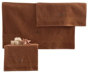 Törölköző Szett (3 db) Wellness - Barna