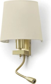 Novolux FIRENZE 507A-Y05X1B-46 Fali lámpa 2x60W, 3W/E27, LED 240LM IP20