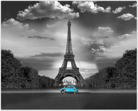 Poszterek 50x40 Eiffel-torony FranciaorszĂĄg